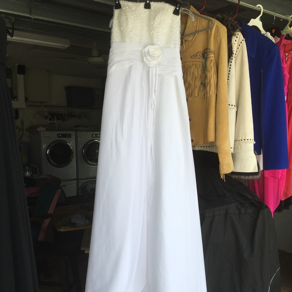 Wedding dress, white size 10